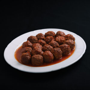 Albóndigas de carne (para 2 comensales)