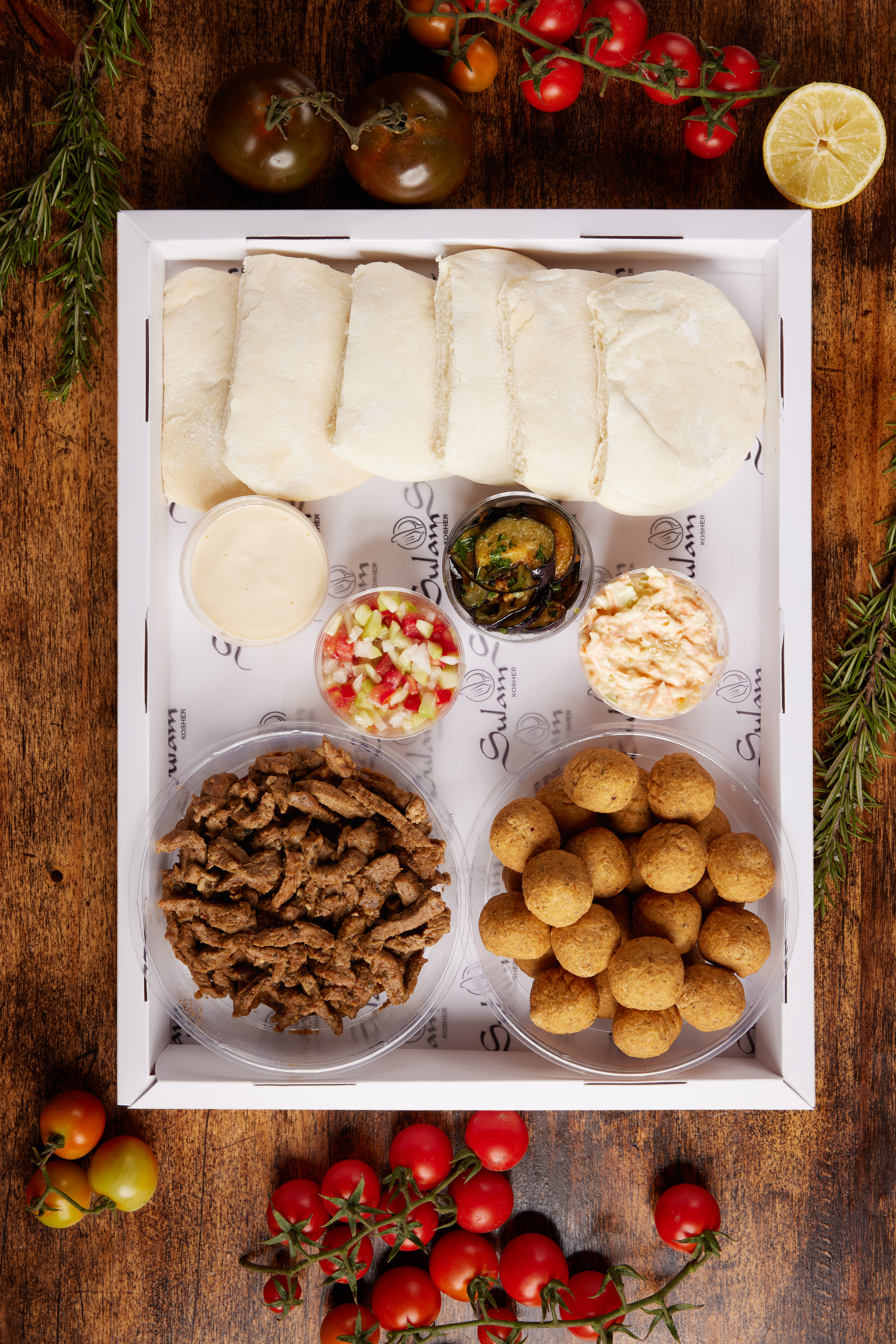 Shawarma & Falafel Experience Box