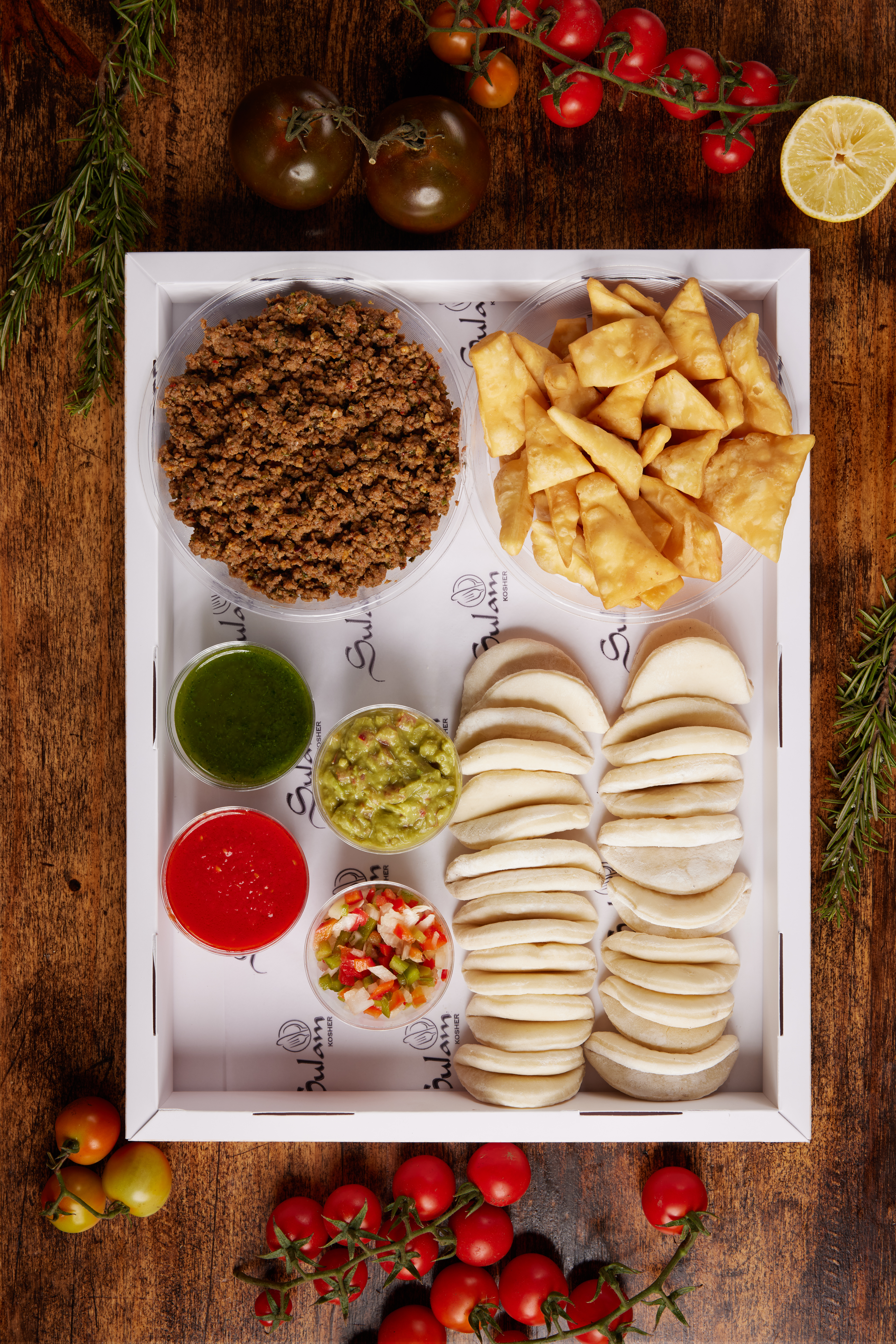 Mexican Tacos & Nachos Box