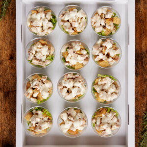 Caesar Salad Cups