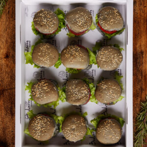 Black Burger Sliders