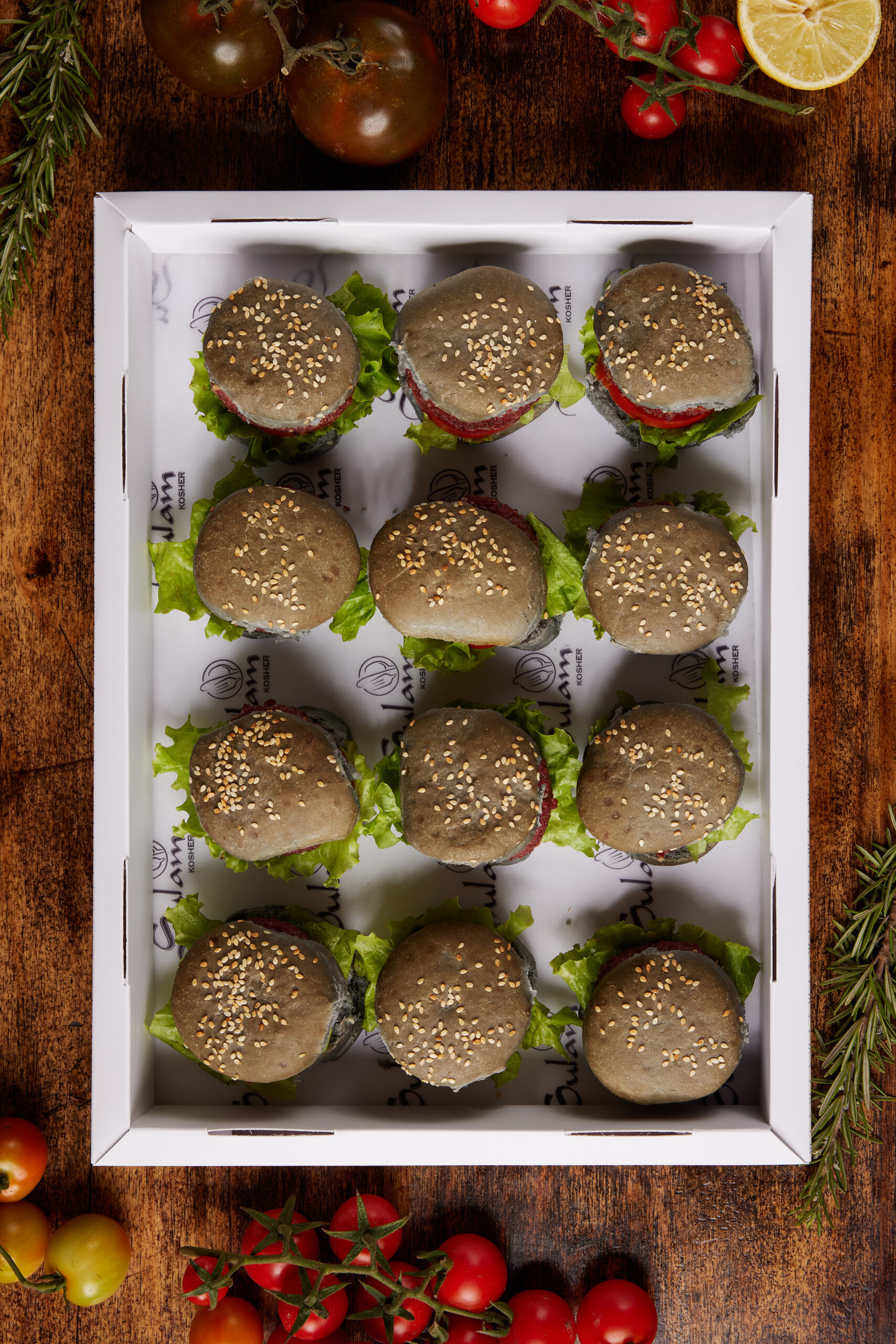 Black Burger Sliders