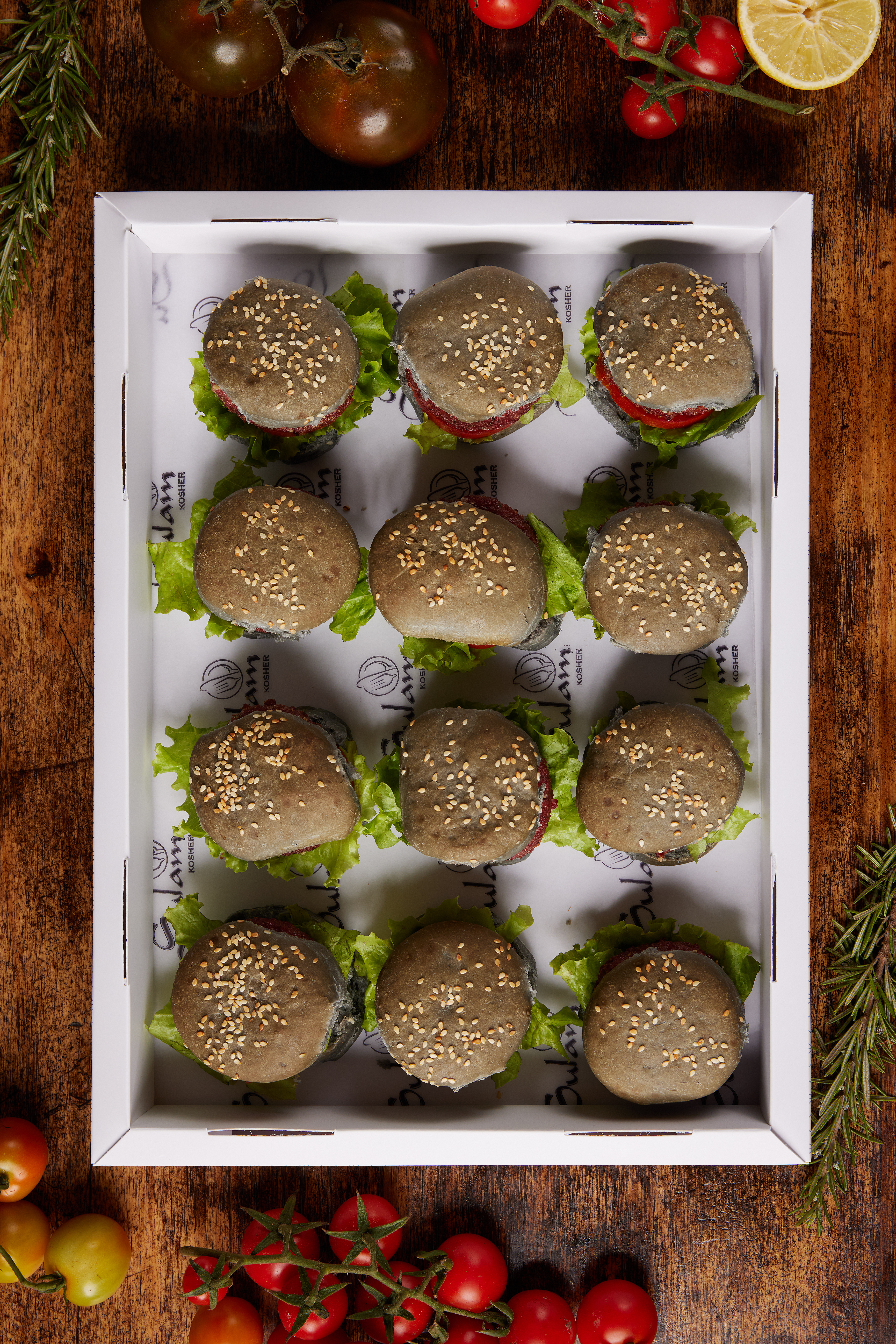 Black Burger Sliders