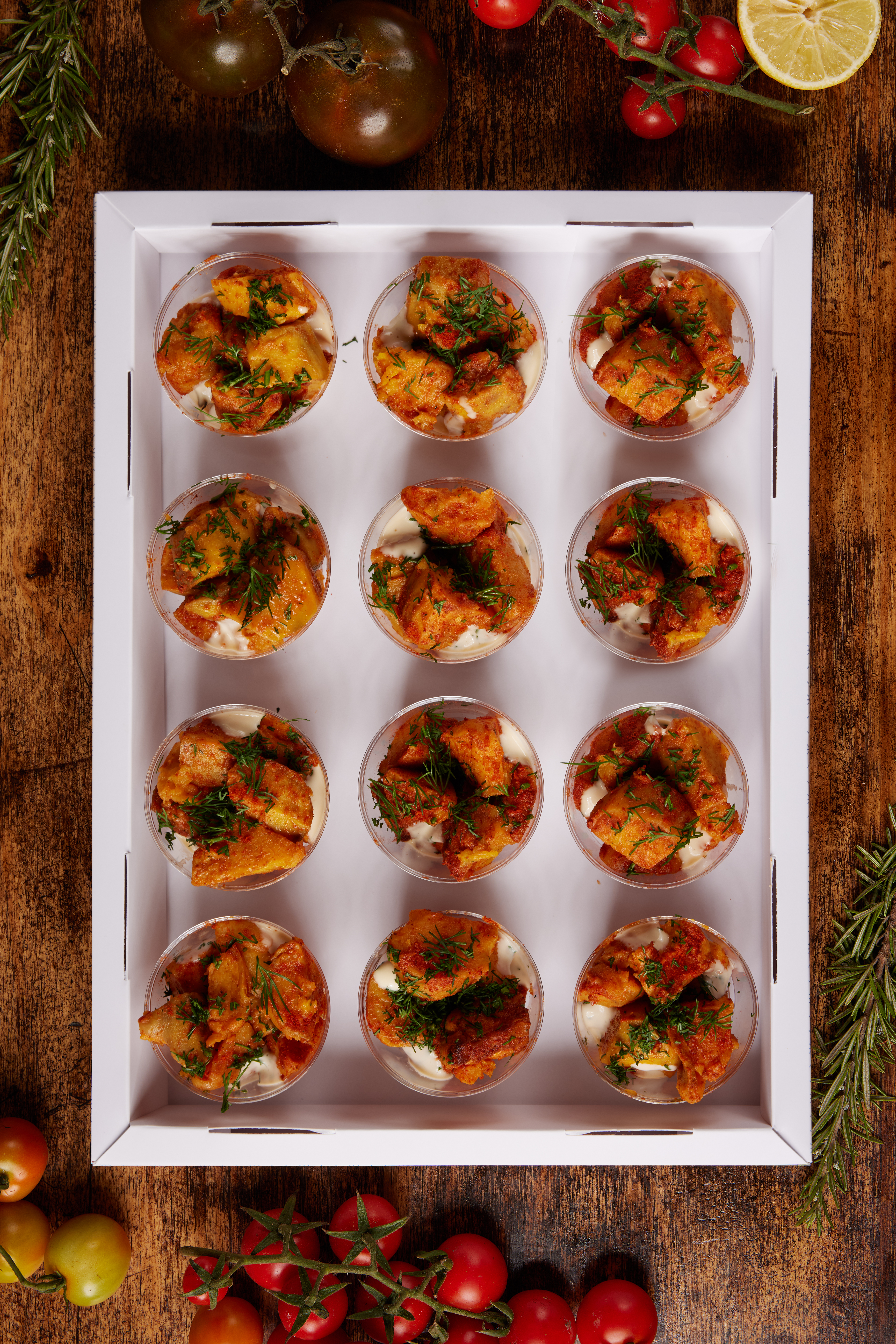 Salad Zahra Sweet Potato Cups