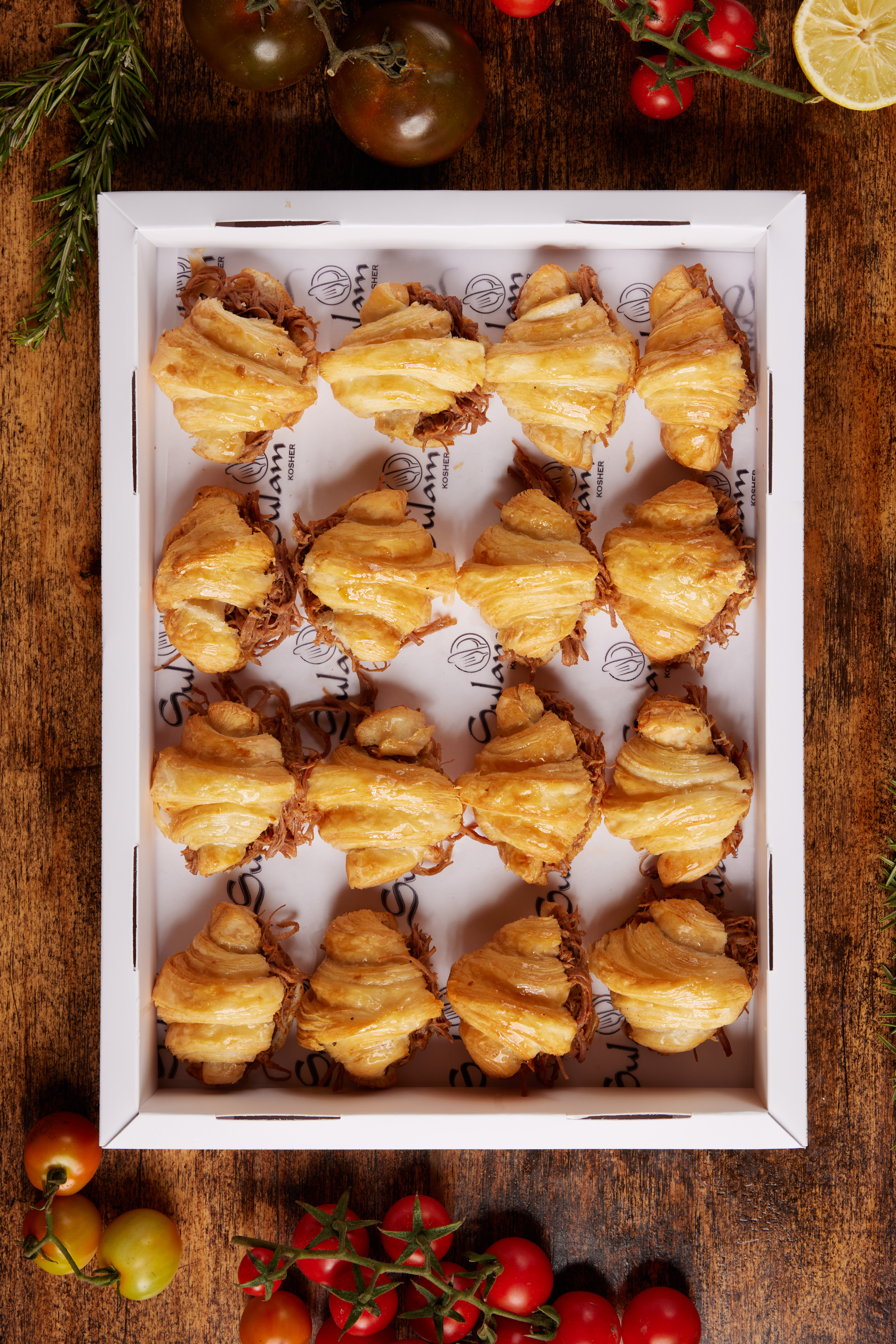 BBQ Pulled Beef Croissants