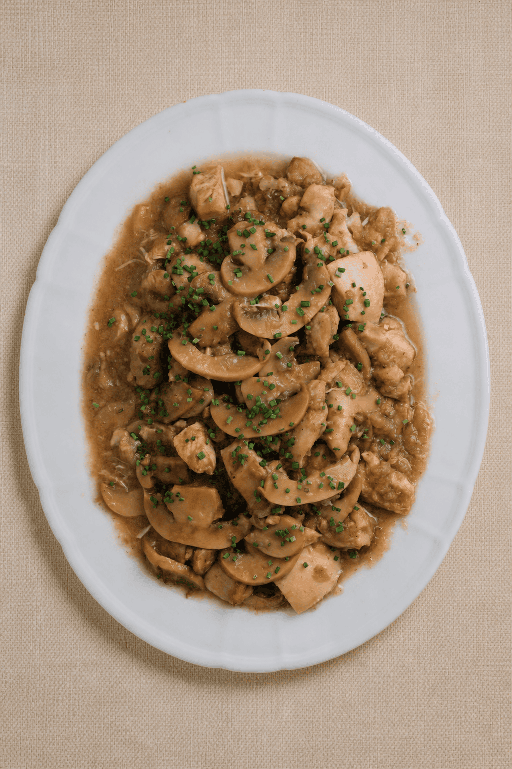 Pollo Al Champiñon