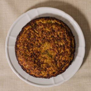 Tortilla de puerro